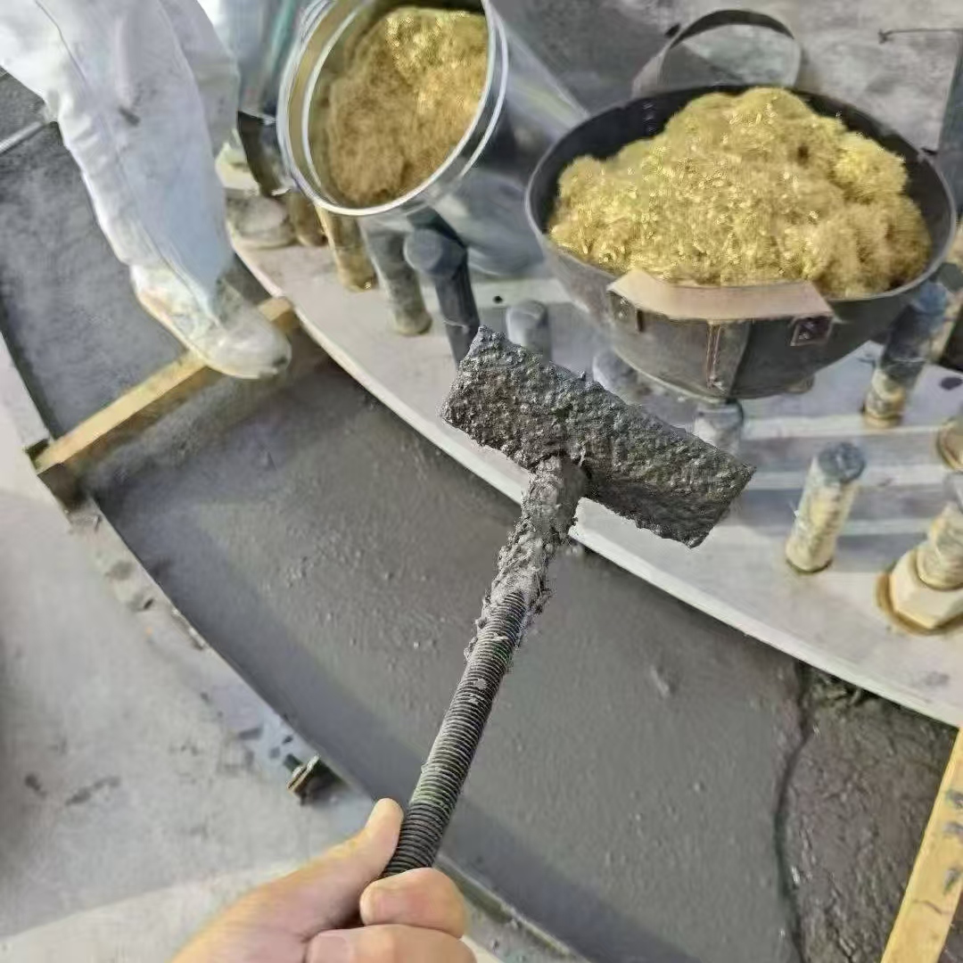 江油C120钢纤维高强无收灌浆料 轧机压缩机汽轮机发电机锻压设备底座灌浆材料